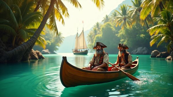 Profitez d'une aventure inoubliable avec Pirates canoë