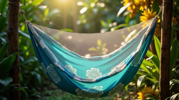 Protégez-vous des insectes avec un hamac moustiquaire confortable